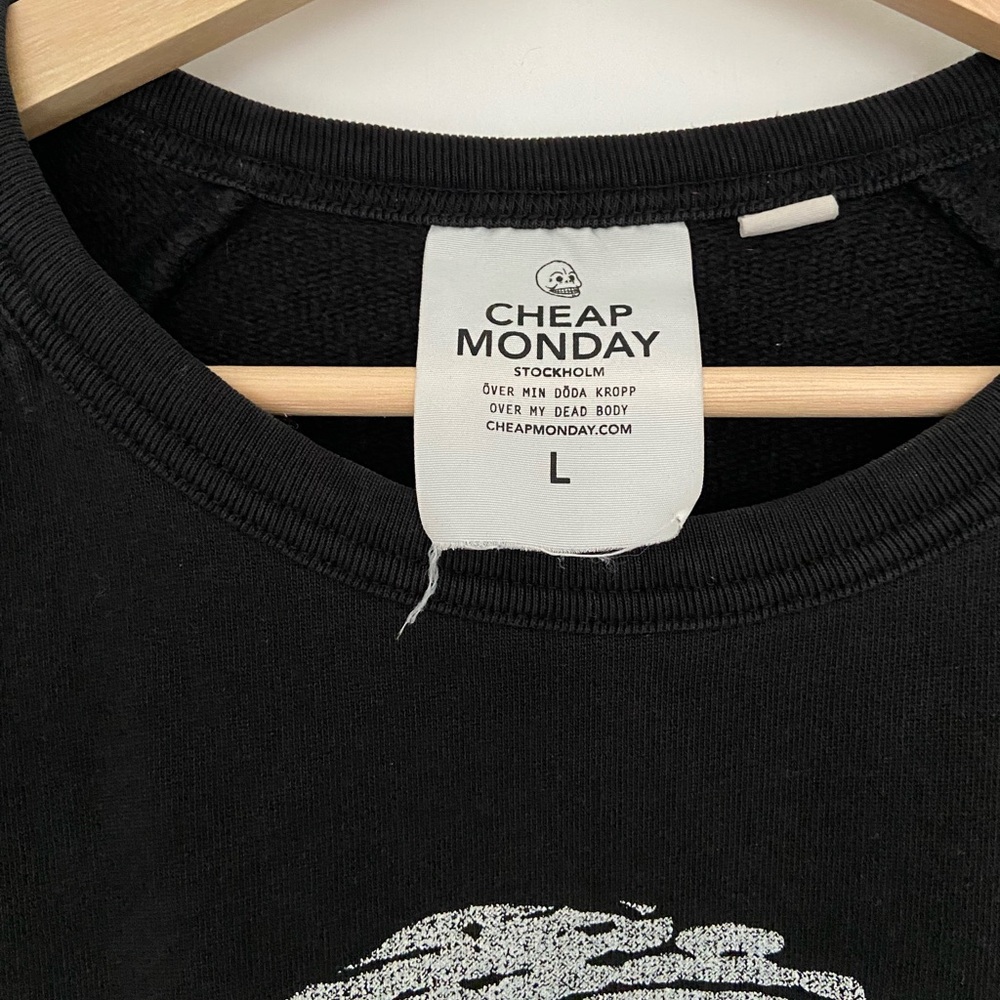 Cheap Monday Men's Graphic Crewneck Sweatshirt - Picture 4 of 4